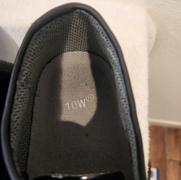 Men's Black Patent Uniform Shoes - Picture 3 of 8